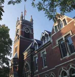 A photo of College Hall
