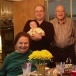 Gayle Zelermeyer Golden, Son with Grandson and Husband Bob