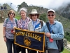 Class of 1974 Smithies at Machu Picchu on Smith Travel trip, Spring 2017