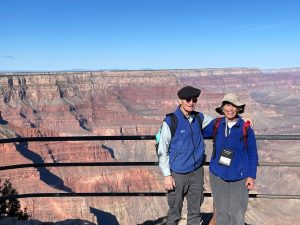 Peggy and Steve at Grand Canyon