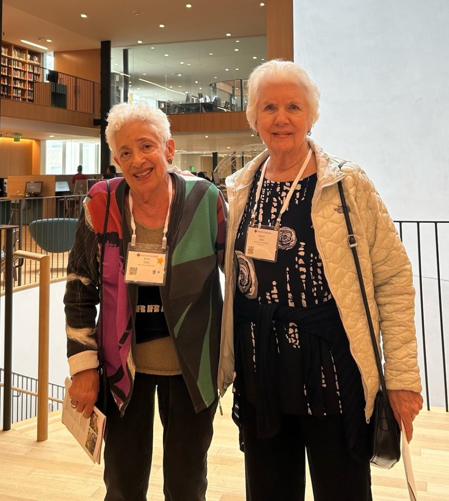 new library wing at Smith College at 60th reunion May 2023